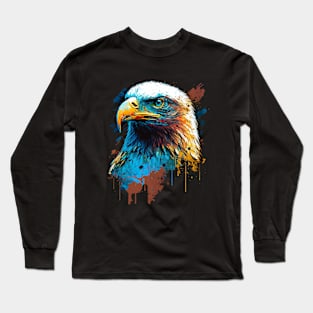 Bald Eagle Pop Culture Long Sleeve T-Shirt